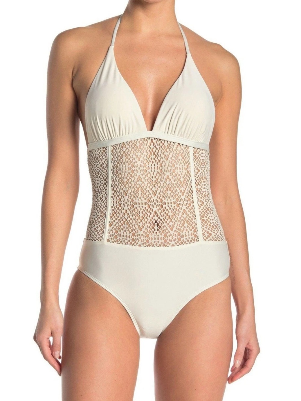 Ella Moss One-Piece Crotchet Swimsuit